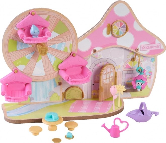 Casetta delle fate con ruota panoramica KIDKRAFT Lil' Green World