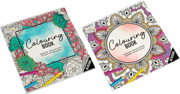 Album da colorare 40 fogli – mix di motivi