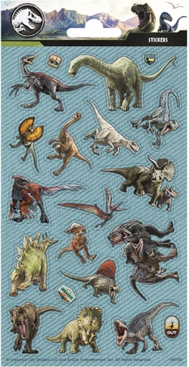 Jurassic Park Stickers for Kids