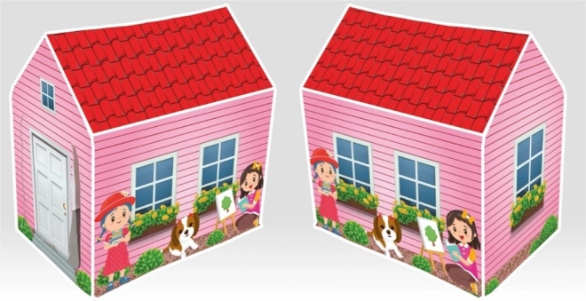 Children's Tent House with Flowers