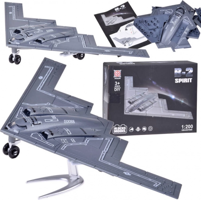 Model Kit Set of B-2 Spirit Aircraft 1:200