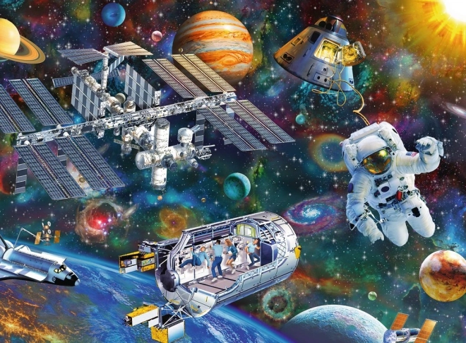 Ravensburger Space Exploration XXL Puzzle, 200 Pieces