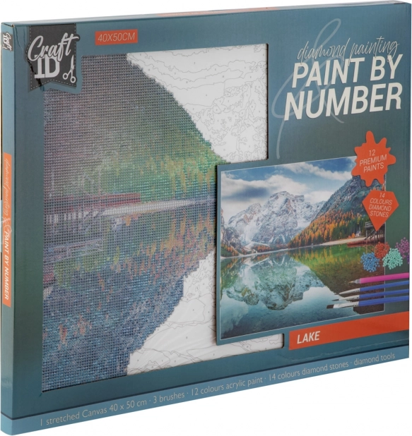 Diamond Painting - Lake 40x50 cm