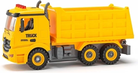 Autocarro ribaltabile a batteria da avvitare per bambini 3+