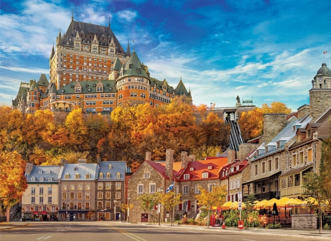 Puzzel EUROGRAPHICS Quartier Petit Champlain 1000 stukjes
