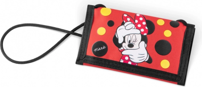 Portefeuille Minnie avec cordon pour le cou