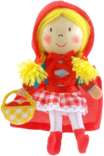 Fiesta Crafts burattino da dito Cappuccetto Rosso