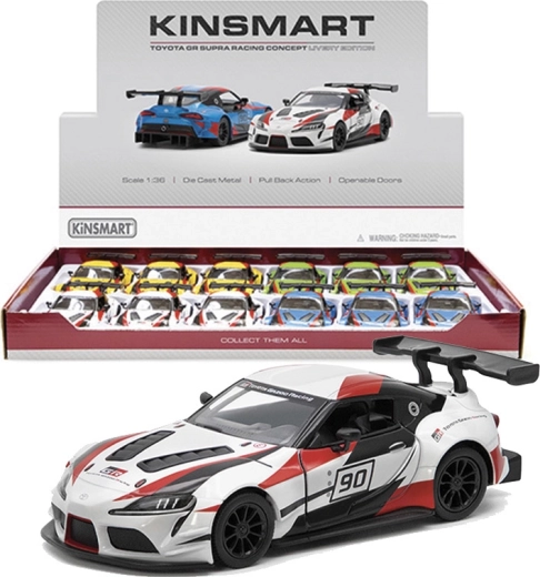 Modèle en métal Toyota GR Supra Racing