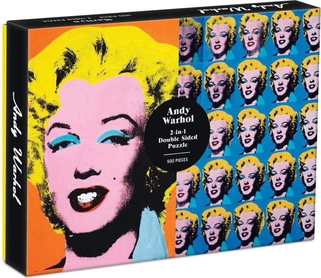 Puzzle recto-verso ANDY WARHOL Marilyn 500 pièces