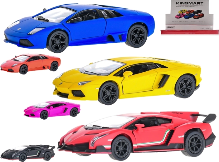Kinsmart Lamborghini metalni model automobila 1:36 s pull-back pogonom i otvorivim vratima