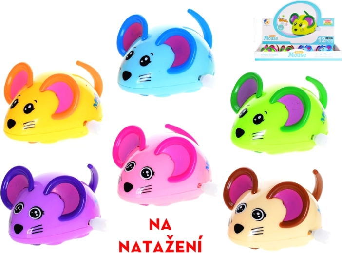 Topolino a carica 8 cm per bambini