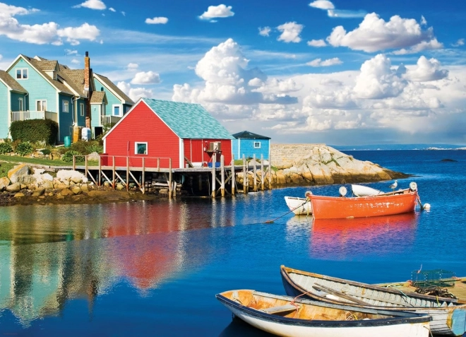 Puzzle EUROGRAPHICS Peggy's Cove, Nova Scotia – 1000 stukjes