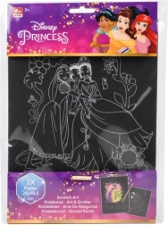 Disney Princess Scratch Art Pictures, set of 2