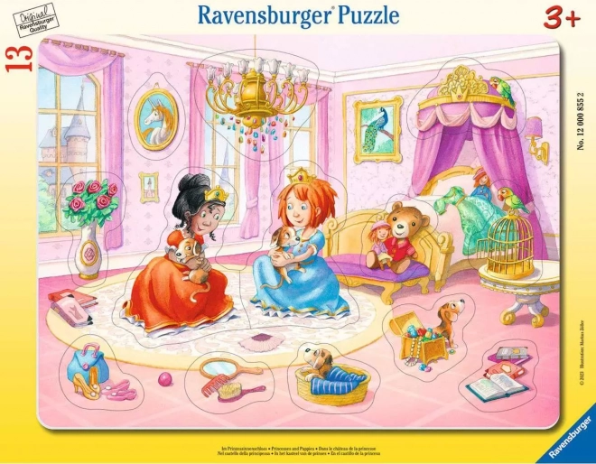 Ravensburger puzzle Princesses at Play 13 pieces