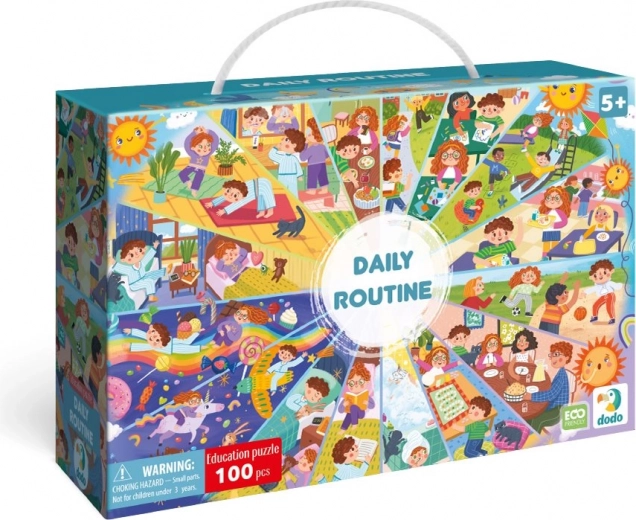 Puzzle Daily Routine 100 pieces