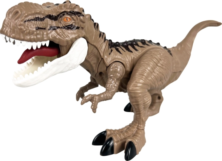 Dinosauro Tyrannosaurus rex 27 cm con luci e suoni