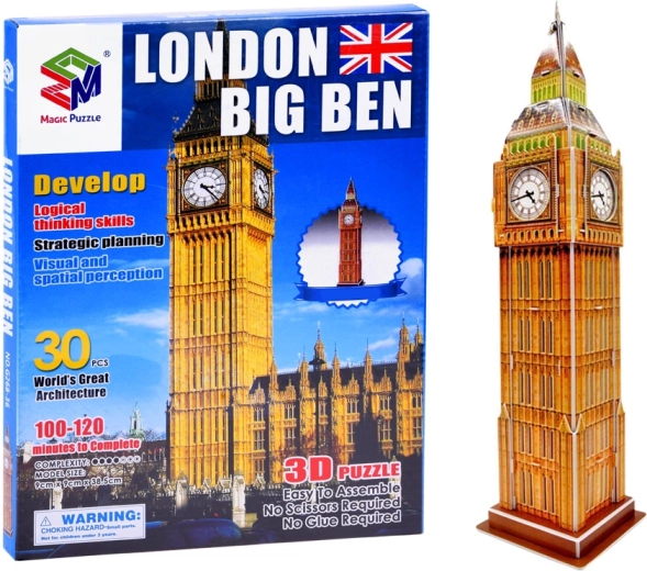 3D puzzle London Big Ben