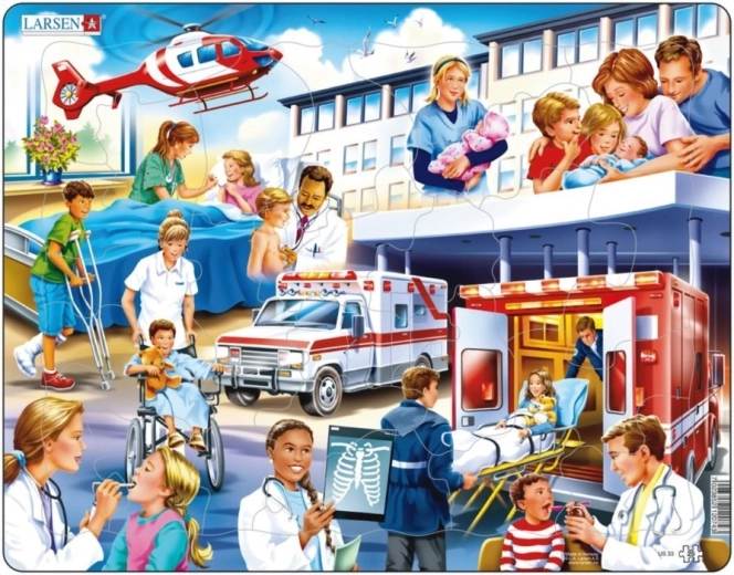 Larsen Hospital Puzzle 25 Pieces