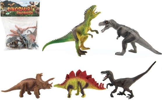 Sada plastových dinosaurů 15–18 cm, 5 ks