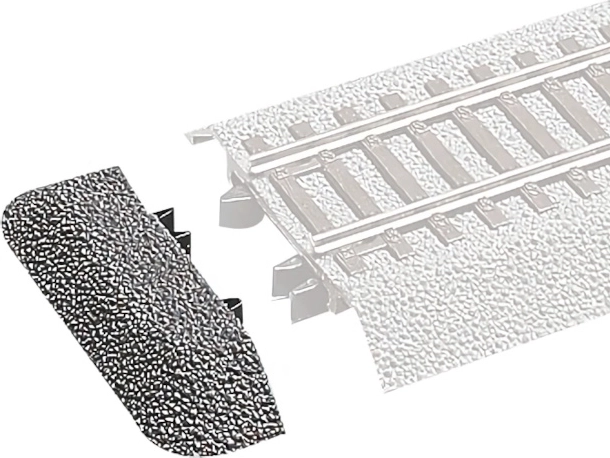 Roco Line koncová záslepka podloží H0, 6 ks