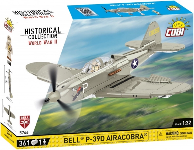 Modèle de Chasseur Bell P-39D Airacobra à Construire – 361 pièces