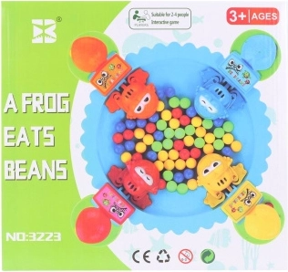 Hungry Frogs – interactive board game for kids 3+