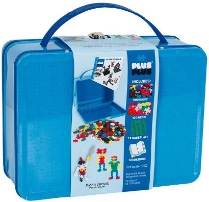 Plus-Plus Mini Bricks Basic Set in Carry Case 600 pcs