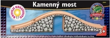Maxim kamienny most do drewnianych kolejek