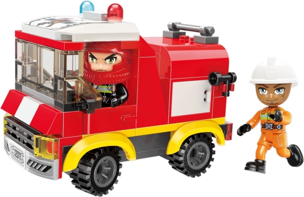 Konstrukcijski komplet gasilska cisterna QMAN MINE CITY