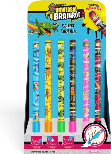 Erasable Pen with Italian Brainrot Theme