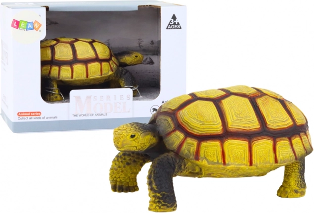 Collectible Beige‑Brown Turtle Figurine