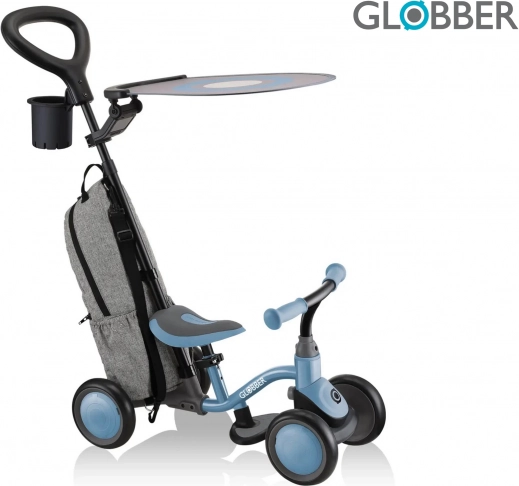 Globber bicicletta senza pedali 3 in 1 Deluxe - Learning Bike 3in1 Deluxe - Ash Blue
