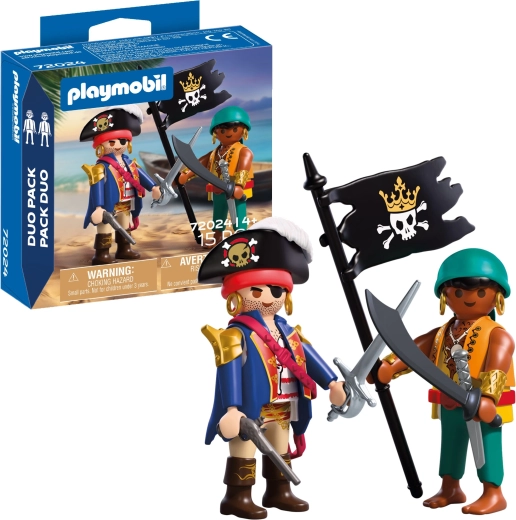 Playmobil Duo Pack – pirates with accessories, 15-piece set