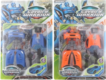 Robotic Transforming Sports Car