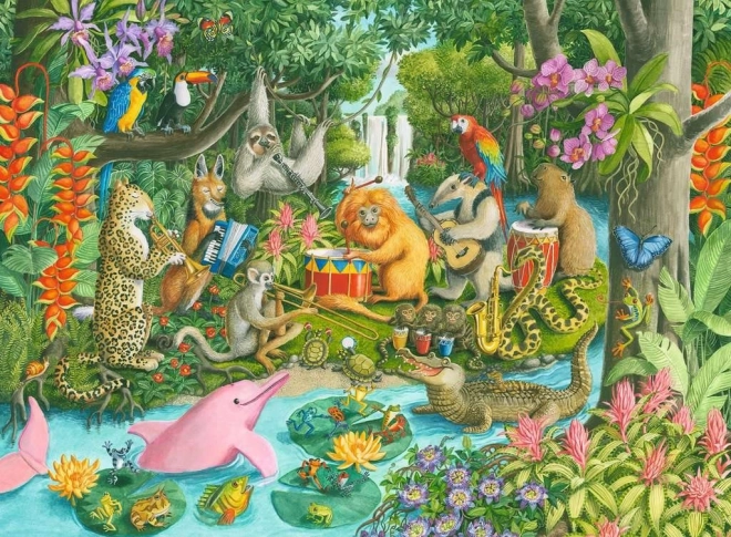 RAVENSBURGER Puzzle Rainforest Band XXL 100 pieces