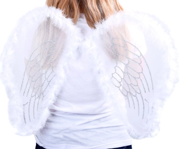 Most Beautiful White Angel Wings