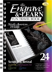 ROYAL & LANGNICKEL scratch-art pad – North American Wildlife