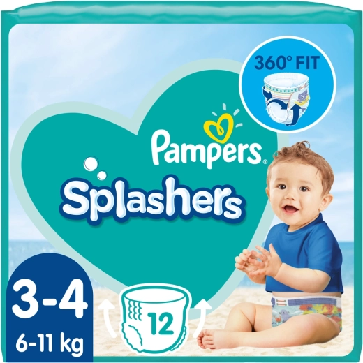 Pampers Splashers swim pants size 3 (12 pcs) 6–11 kg