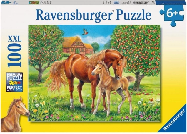 Puzzle Horses in the Meadow XXL