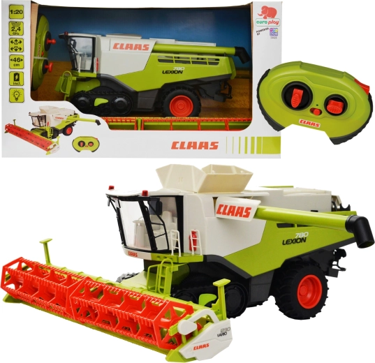 RC kombajn CLAAS Lexion 780 v merilu 1:20