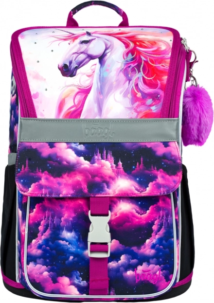 BAAGL Zippy school satchel Unicorn Kingdom