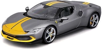 Metal Model Ferrari 296 GTB Assetto Fiorano 1:18 Gray