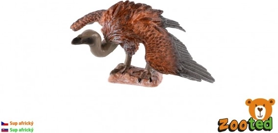 Avvoltoio africano figurina in plastica 10 cm