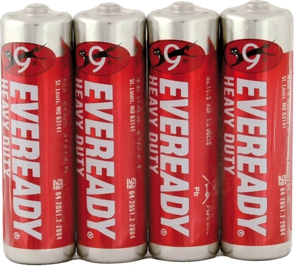 Energizer Eveready Heavy Duty Red AA R6 1,5 V – piles AA, 4 pcs