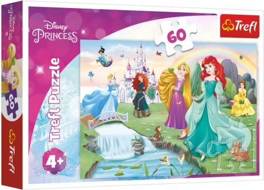 Puzzle 60 Pieces Discover the Princesses DISNEY PRINCESS Trefl