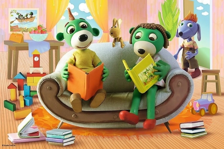 Trefliks Puzzle – Shared Reading, 60 pieces