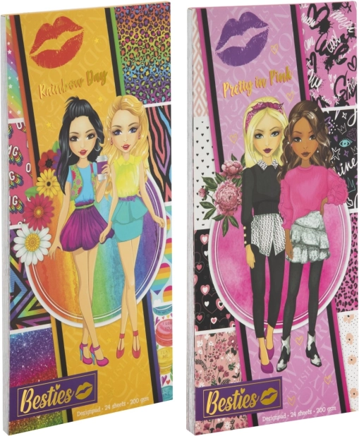 Papiers décoratifs colorés