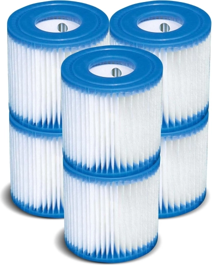 Filtres pour pompe de piscine type H 6 pcs INTEX
