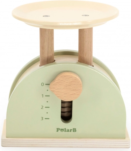 POLARB wooden kitchen scale for children