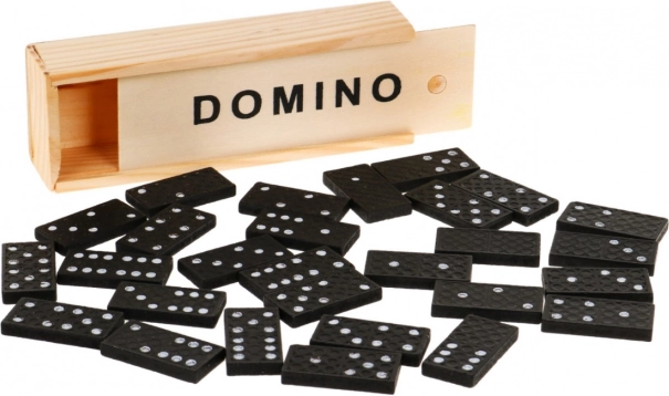 Wooden dominoes for adults and children aged 3 and up